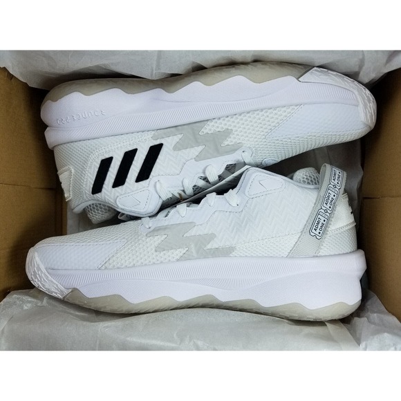 Adidas Dame 8 Admit One Unisex-Adult Cloud White main image 4